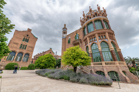 Recinte Modernista de Sant Pau, Barcelona.のeditorial素材