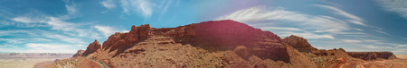 Aerial view of amazing canyon.
