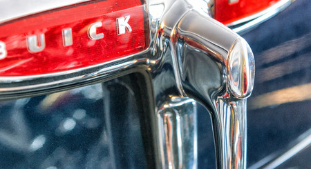 ANTWERPEN, BELGIUM - MAY 3, 2015: Buick modern car detail. Buick is currently the oldest North American auto maker.のeditorial素材