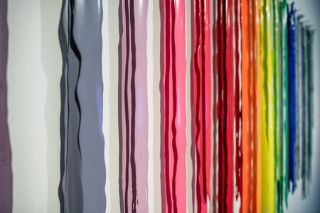 Row of colors, background concept.の写真素材