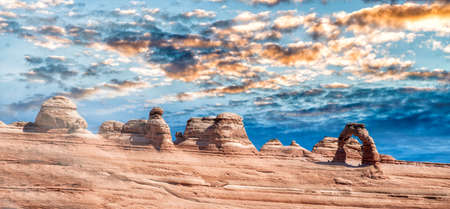 Dead Horse Point National scenic landscape view red rock, USAの写真素材