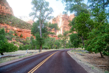 Dead Horse Point National scenic landscape view red rock, USAの写真素材