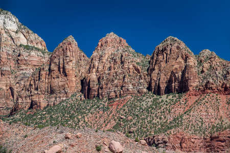 Dead Horse Point National scenic landscape view red rock, USAの写真素材