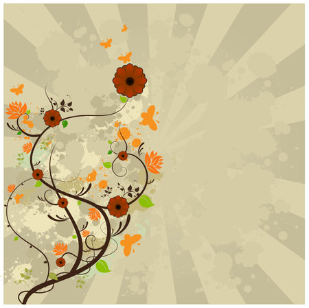 vector flowerのイラスト素材