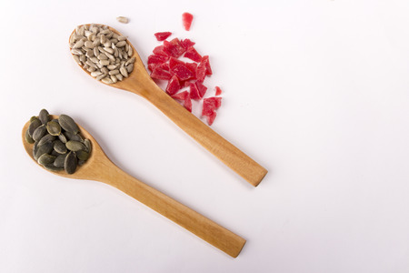 Dried Super Health Food, selective focus and small depth of fieldの写真素材