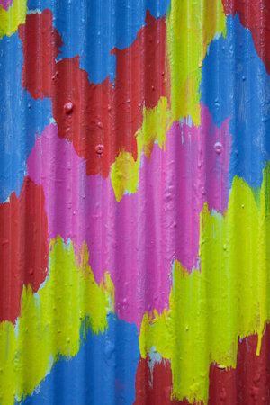 Conlorful paintingの写真素材