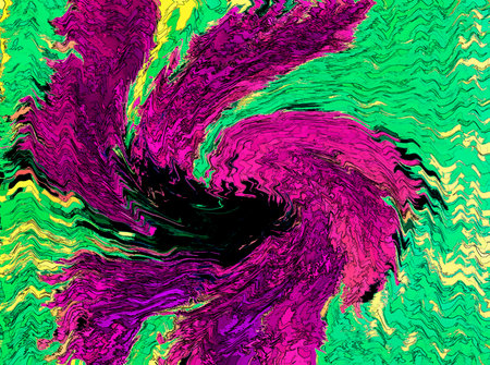 An abstract background with a multi-colored color palette, with abstract shapes.の写真素材