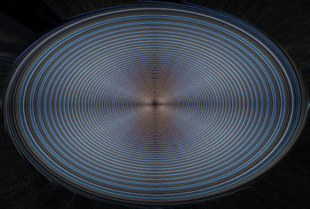 illustration of abstract forms and shapes with a solidの写真素材