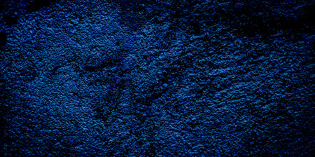 concrete cement wall texture background for template, Dark Blue Colorの写真素材