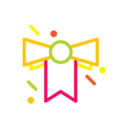 A colorful christmas that can be use for greeting card, poster, logo, graphic element, etcのイラスト素材