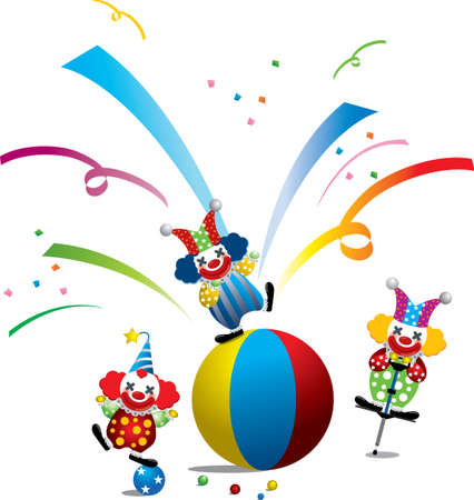 circus's clownのイラスト素材