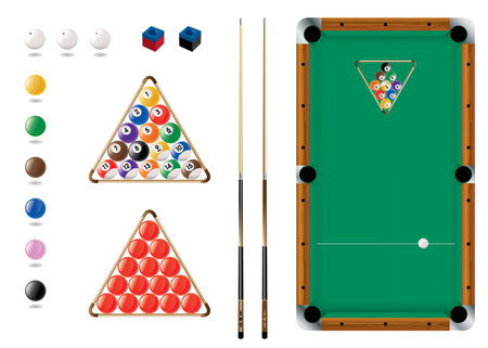 Snooker, Pool, sport icons