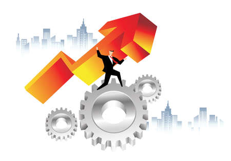 Business Economics Powerのイラスト素材