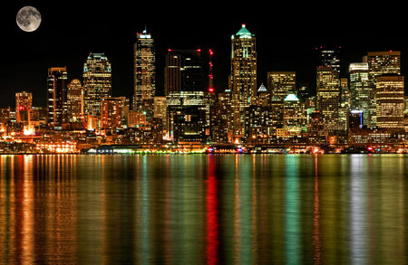 This photo is of Seattle Washingtonの写真素材