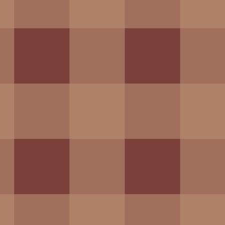 Warm brown buffalo plaid tartan background illustration.  12x12 digital paper graphic for page...