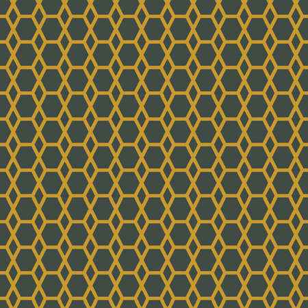 Dark green and honey color seamless pattern background  a pretty repeat pattern design element.の写真素材