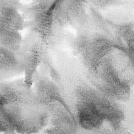 Gray abstract watercolor paint texture background a handpainted pattern with the idea of lots of fluid motion in the design element.の写真素材