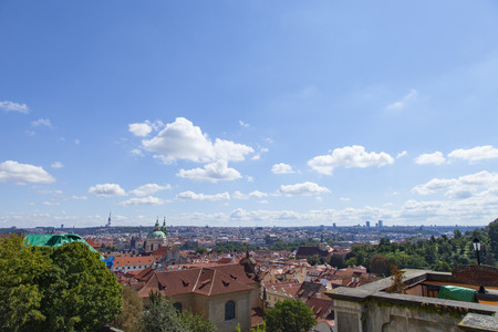 Landscape of Pragueの写真素材