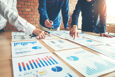 Business People meeting Planning Strategy Analysis Conceptの写真素材