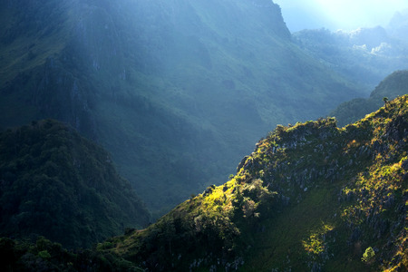 Doi Luang Chiang Dao Province Chiang Mai Thailand landscapeの写真素材