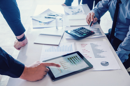 Business People meeting Planning Strategy Analysis Conceptの写真素材