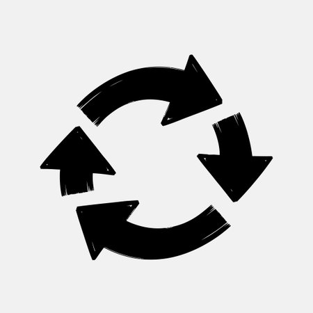 Arrow icon. Vector illustration. Grunge arrow icon.のイラスト素材