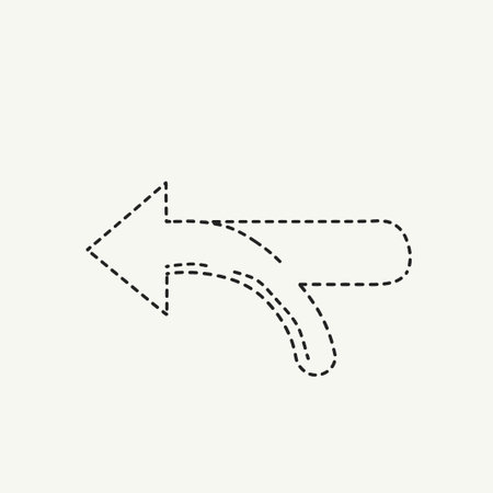 Right arrow line icon. Direction sign. Vector linear illustration. Isolated on white background.のイラスト素材