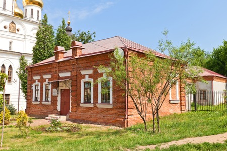 Dmitrov, Russia - June 07, 2014  Building of Sunday school in Dmitrov kremlin  Also hosts City center for creative development of children and youth  のeditorial素材