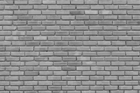 It is gray brick wall for pattern,background and design.の写真素材