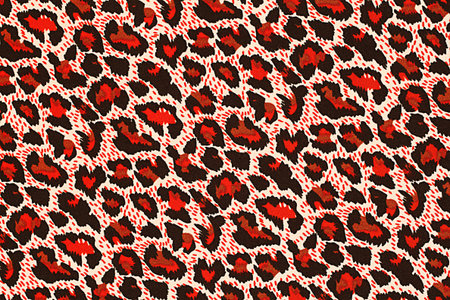 It is Design of canvas texture for pattern and background.の写真素材