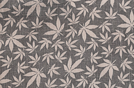 It is Canvas texture for pattern and background.の写真素材