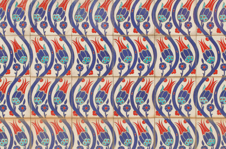 It is Design on tile for pattern and background.の写真素材
