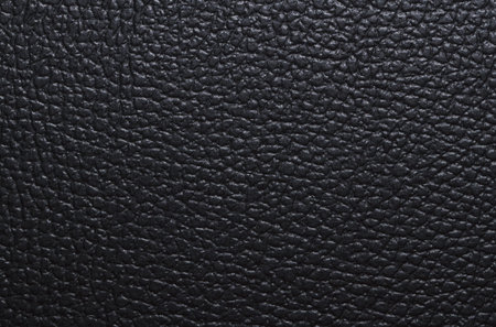 It is Black leather texture for pattern and background.