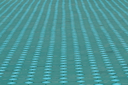 It is Cement brick floor for pattern.