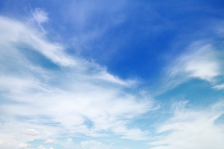 it is beautiful soft cloud on blue sky.の写真素材