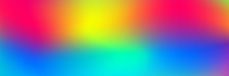 horizontal abstract neon holographic texture design for pattern and background.