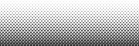 horizontal black halftone of camera icon design on white for pattern and background.のイラスト素材