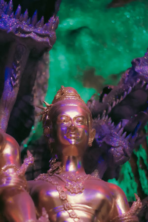 The statue of Buddha in Bangkok.