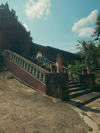 Unidentified tourists in Bali, Indonesia