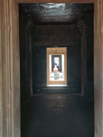 View on the road in Jalan Saujana to Jalan Saujana.の写真素材