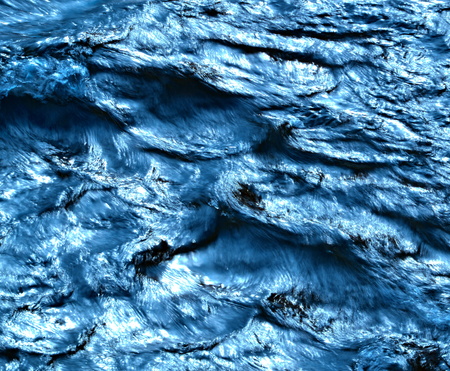 texture dark blue wave  riverの写真素材