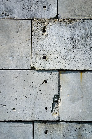 abstract background or texture panel concrete cubes wallの写真素材