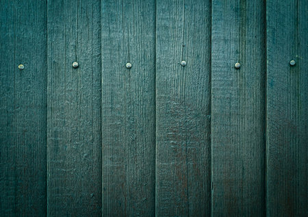 abstract background or texture old nailed boardsの写真素材