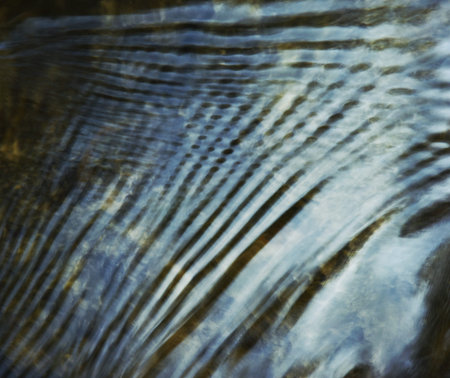 abstract background or texture retro Blurred lines on the water