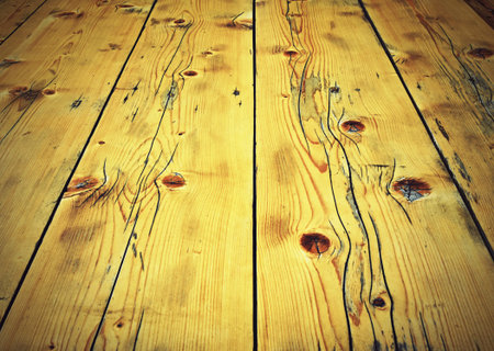 abstract background or texture board old kitchen tableの写真素材