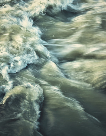 abstract background or texture Wild dark riverの写真素材