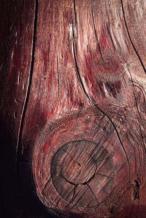 abstract background detail wood with burgundy surface coatingsの写真素材