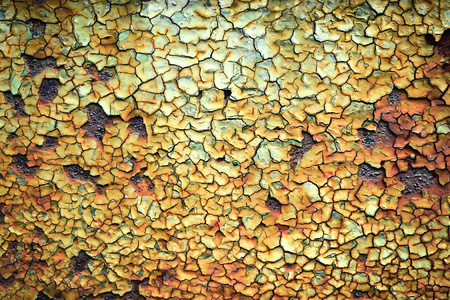abstract background or Texture of old paint with cracksの写真素材