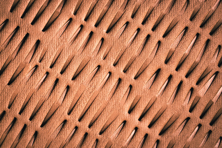 abstract background or texture forks spikes imprint in clayの写真素材