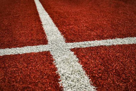 abstract background detail red synthetic running trackの写真素材